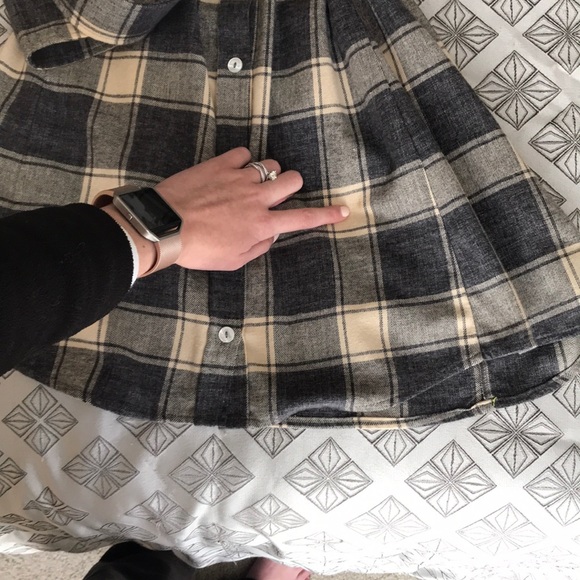 Bell Flannel Dress sz 6 - Picture 2 of 6